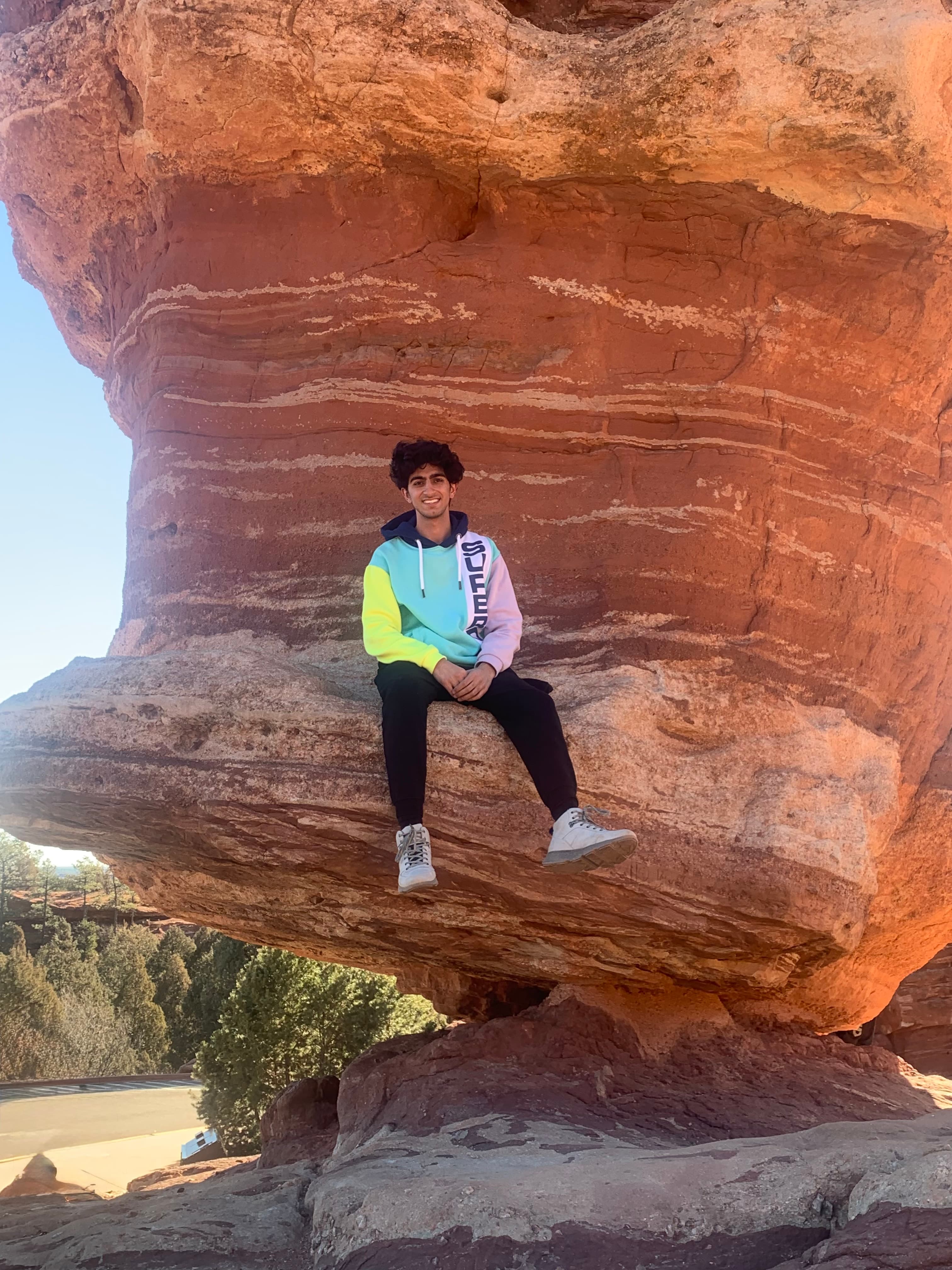Sailesh Pujara at Garden of the Gods